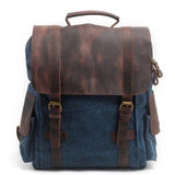 15 Inch Canvas Vintage backpack - Woosir