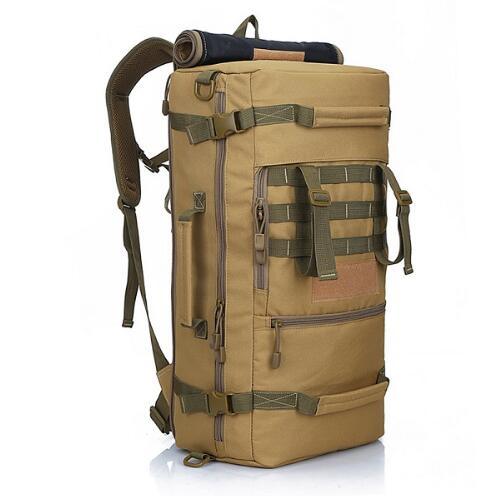 50L Molle Backpack Duffle Bag 60L, Khaki / 50L 50L Molle Backpack Duffle Bag 60L, Khaki / 50L