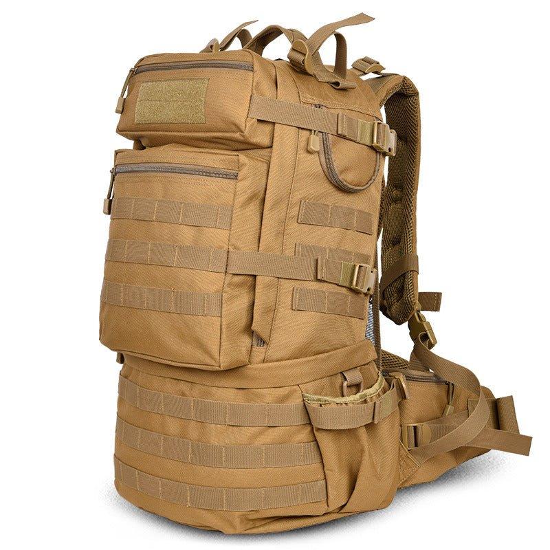 50L Survival Backpack Molle Rucksack, Khaki 50L Survival Backpack Molle Rucksack, Khaki