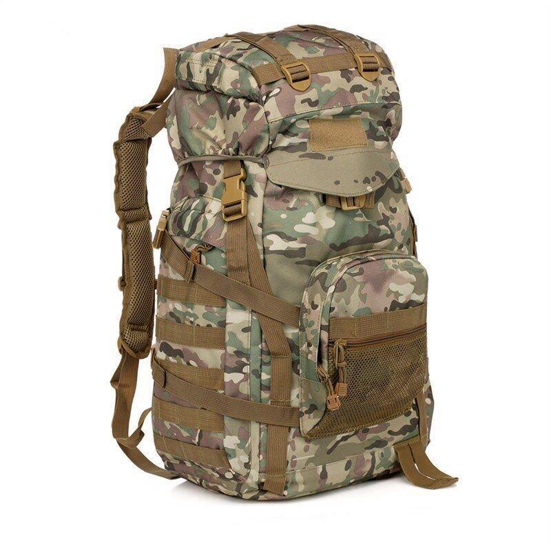 60 liter tactical hiking backpack 60L Molle Backpack for Man, CP Camouflage