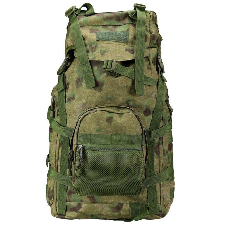 60L Molle Backpack for Man, Green Ruins 60L Molle Backpack for Man, Green Ruins