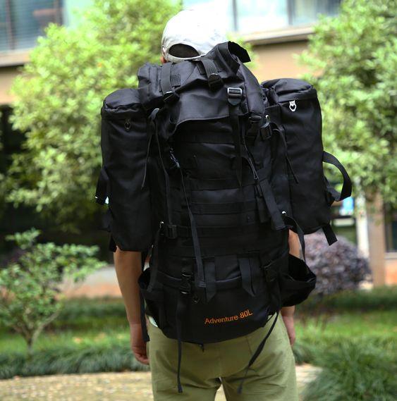 80L Hiking Backpack with Rain Cover 80L Hiking Backpack with Rain Cover