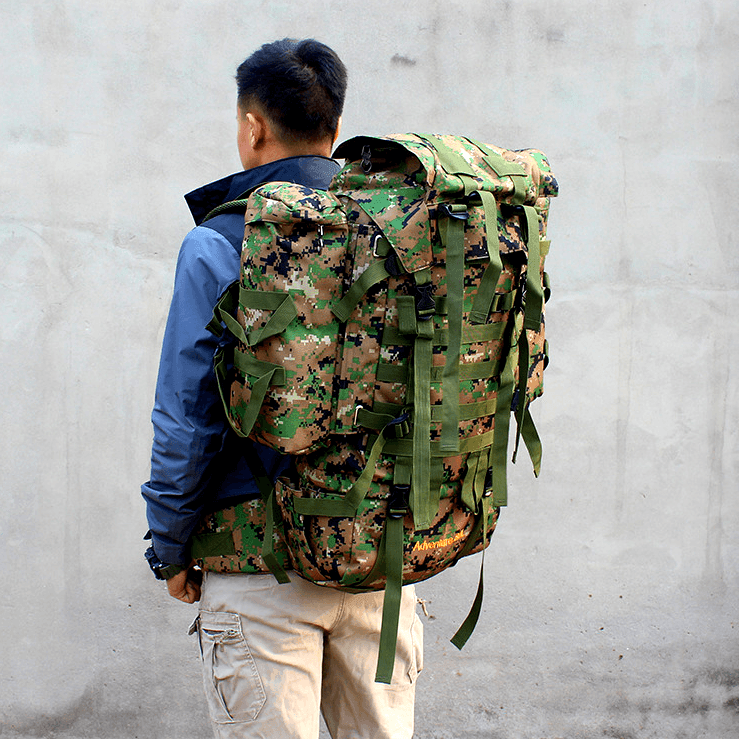 ati sierra80 80l hiking backpack 80L Hiking Backpack with Rain Cover