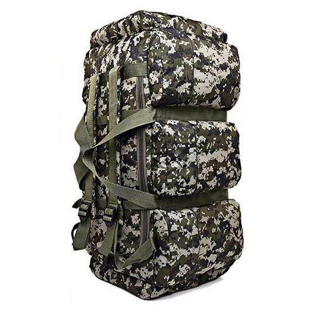 Woosir 90L Camping Backpack Molle Duffle Bag, Jungle Digital Woosir 90L Camping Backpack Molle Duffle Bag, Jungle Digital