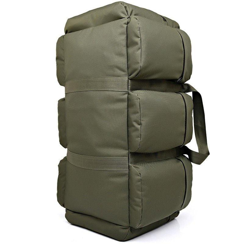 Woosir 90L Camping Backpack Molle Duffle Bag, Leaf Camouflage