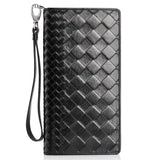 Woosir Black Leather Wallet for Men - Woosir