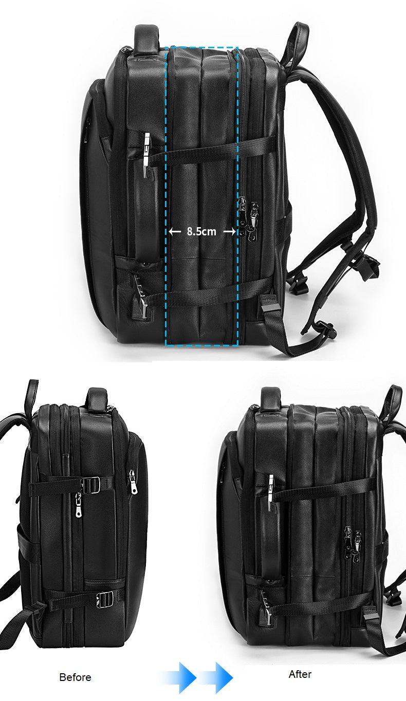Woosir Genuine Leather Backpack 15.6 inch Laptop - Woosir