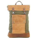 Canvas 15 Inches Laptop Casual Backpack - Woosir