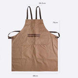 Woosir Canvas And Leather Woodworking Apron - Woosir