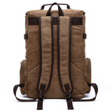 Canvas Backpack Casual Vintage Daypack - Woosir