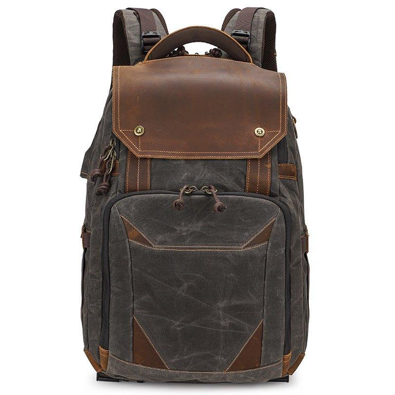 Woosir Canvas Camera Backpack with Laptop Compartment - Woosir
