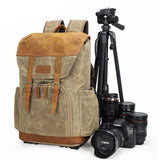 Woosir Canvas DSLR Camera Backpack - Woosir