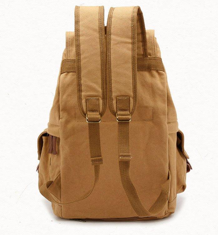 durable mini backpack canvas camera Military Style Canvas DSLR Camera Backpack