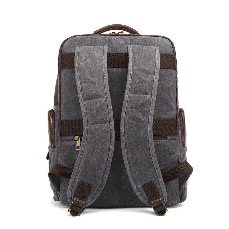 Mens Travel Backpack with Trolley Sleeve - Woosir