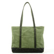 Canvas Tote with Outside Pocket - Woosir