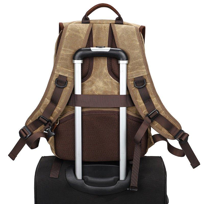 Woosir Canvas Waterproof Camera Bag Backpack - Woosir