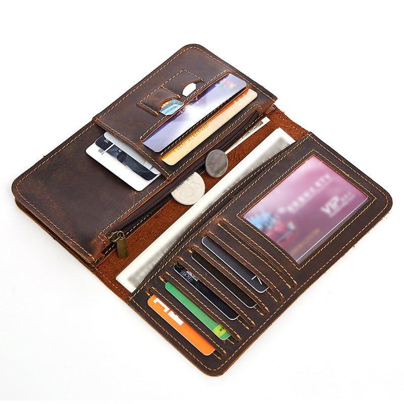 card sleeve wallets Woosir Card Holder Wallets for Men, Green