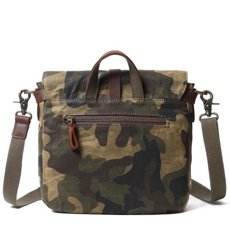Army Green Canvas Messenger Bag, In stock!