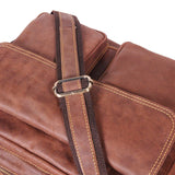 Woosir Classic Genuine Leather Messenger Bag for Men - Woosir