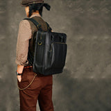 Woosir Convertible Backpack Messenger Bag Mens - Woosir