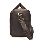 Woosir Crazy Horse Leather Vintage Luggage Duffle Bag - Woosir