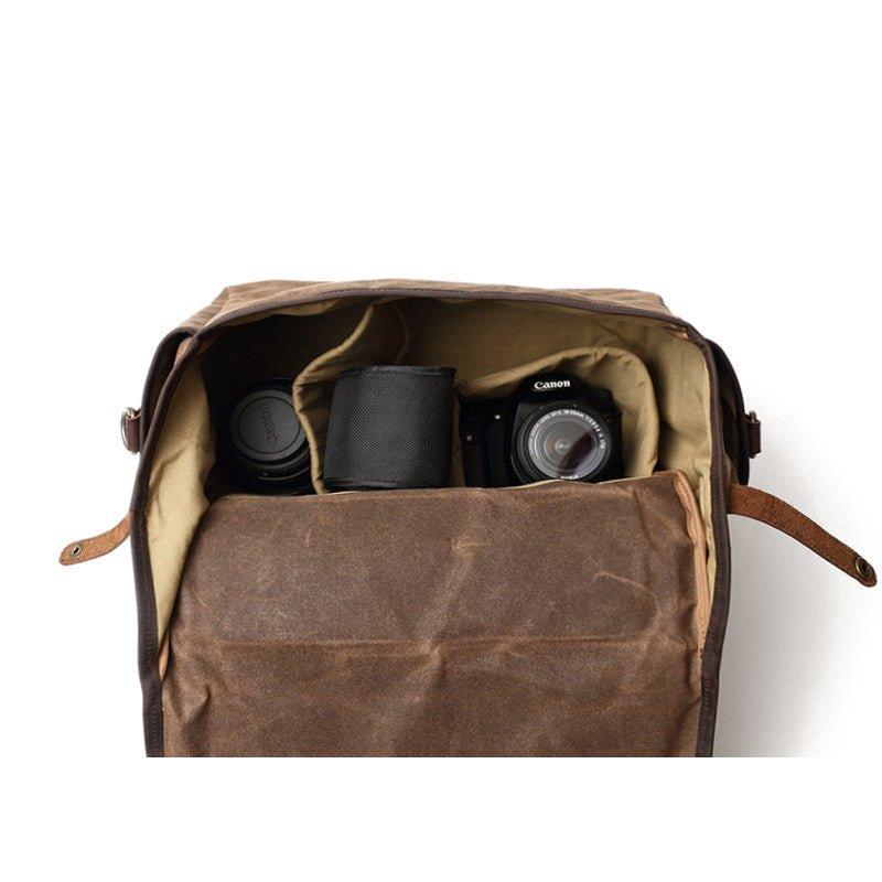 Woosir DSLR Camera Shoulder Bag Waterproof Canvas - Woosir