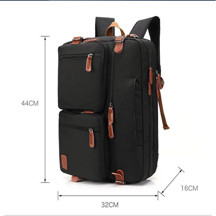 Woosir Dual-Use Canvas Laptop Backpack Briefcase - Woosir