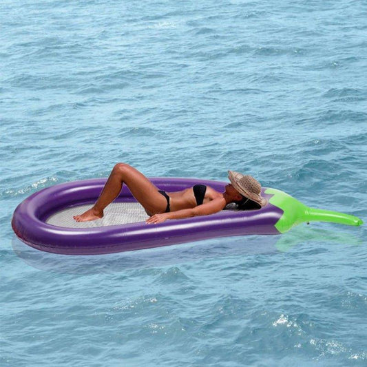 Woosir Eggplant Inflatable Pool Float - Woosir