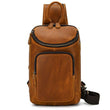 Cowhide Leather Cross Body Sling Bag For Men - Woosir