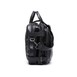Woosir Leather Briefcase Backpack Convertible 15.6" - Woosir
