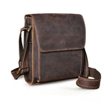 Woosir Genuine Leather Messenger Shoulder Bag for Men - Woosir