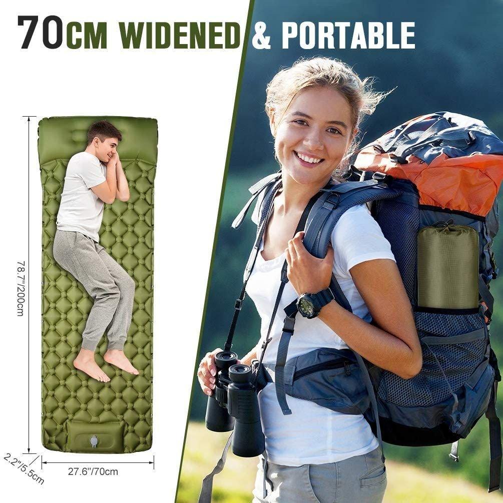 Woosir Inflatable Sleeping Pad for Camping - Woosir