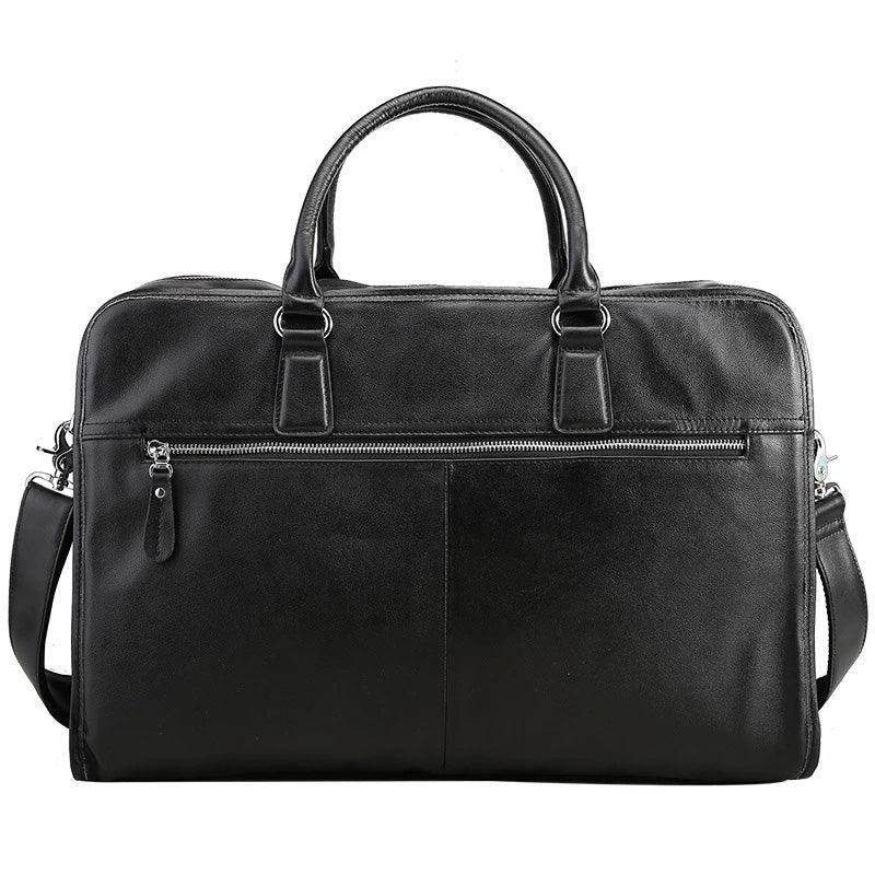 Woosir Laptop Leather Briefcase for Men - Woosir
