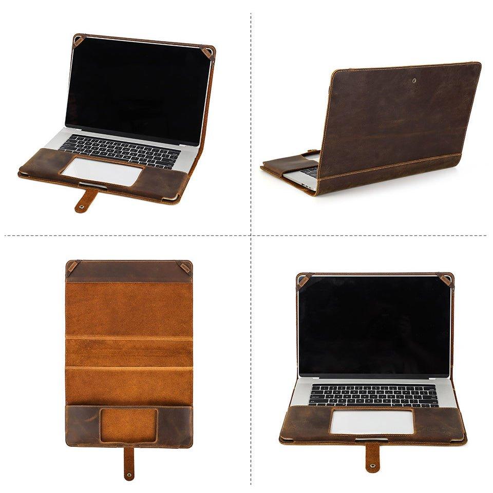 Woosir Laptop Leather Case For MacBook Pro 15.4 Inch - Woosir