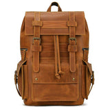 Woosir Laptop Leather Rucksack for Men - Woosir