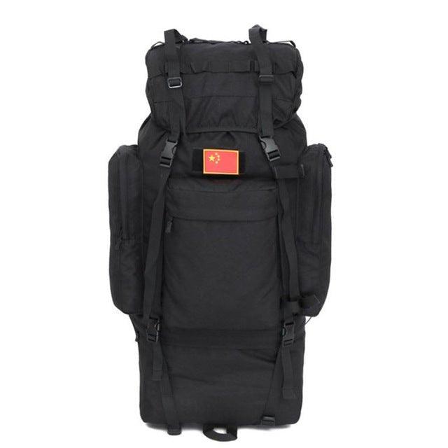 Large Capacity Molle Backpack 100L, Black / 100-115L
