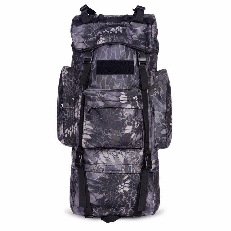 Large Capacity Molle Backpack 100L, Black Python / 70L Large Capacity Molle Backpack 100L, Black Python / 70L