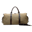 Large Duffle Bags Canvas Mens Travel Weekender - Woosir