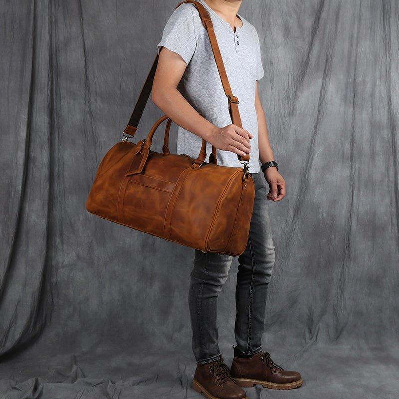 Men's Leather Clutch Bag Light Luxury Large-capacity Clutch Bag Leather  Long Zipper Handcarry Bag