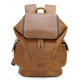 Woosir Large Leather Travel Backpack for 14" Laptop - Woosir