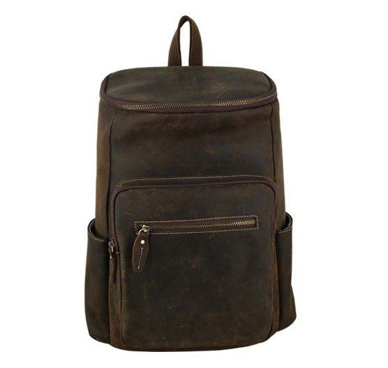 Woosir Leather Backpack Large Capacity for 15.6" Laptop - Woosir