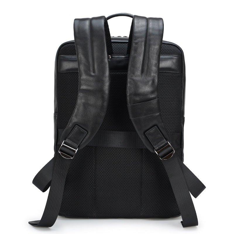 business backpacks leather Woosir Leather Business 15" Laptop Leather Backpacks