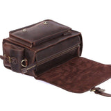 Woosir Leather Camera Bag Vintage Stylish SLR DSLR Lens - Woosir