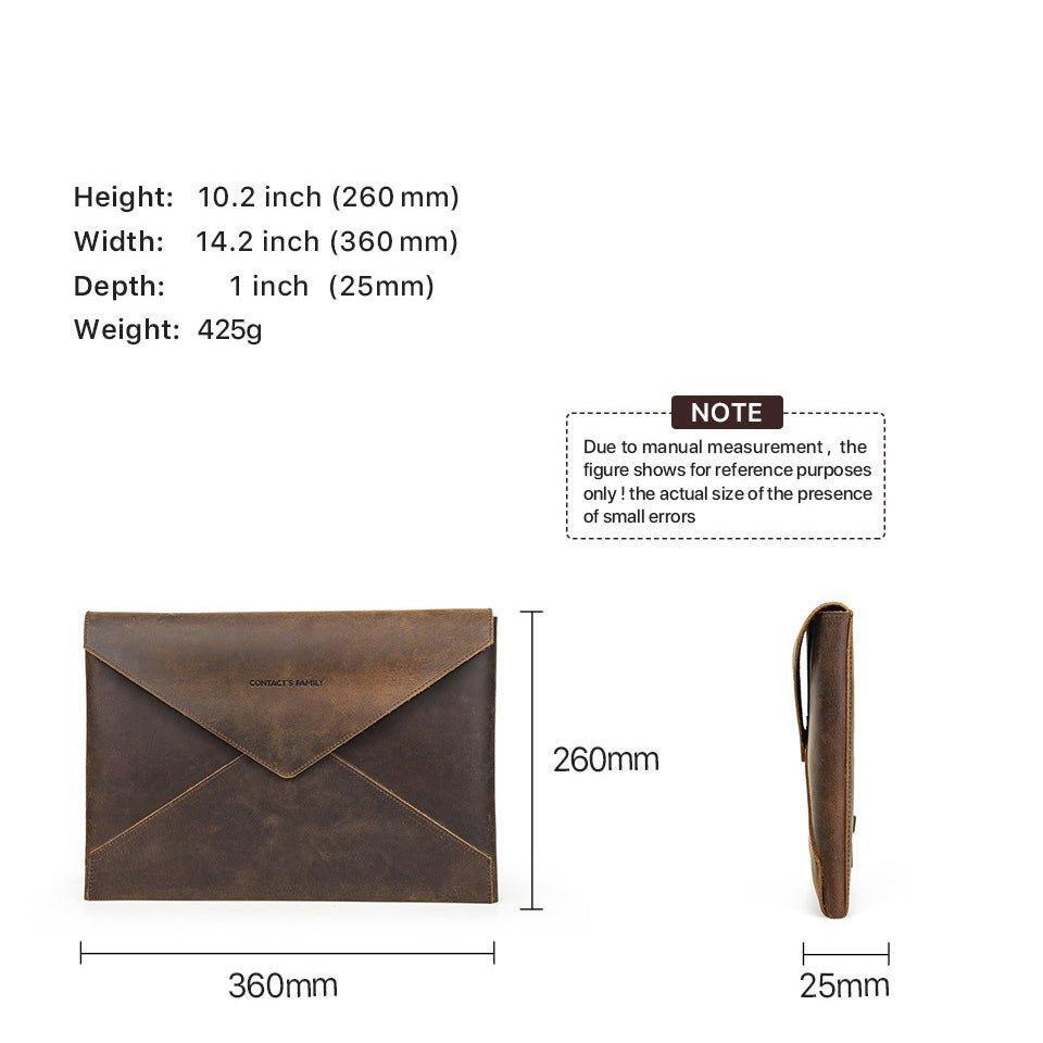 Small leather MM Bag, coffee