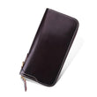 Woosir Long Wallet Mens Cowhide Leather - Woosir