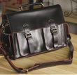 Woosir Mens Attache Case Leather 14" 15.6" - Woosir