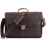 Woosir Men's Bags for Work Genuine Leather with Lock - Woosir