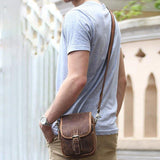 Woosir Men's Genuine Leather Shoulder Bags - Woosir