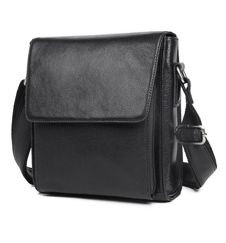 Small Messenger Bag Crossbody Leather for Men - Main Image