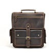 Vintage Leather Backpack Men for Work - Woosir